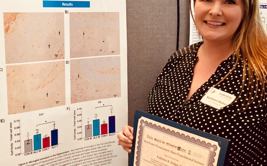 Kathleen Walter Wins Poster Award at Alzheimer’s Symposium