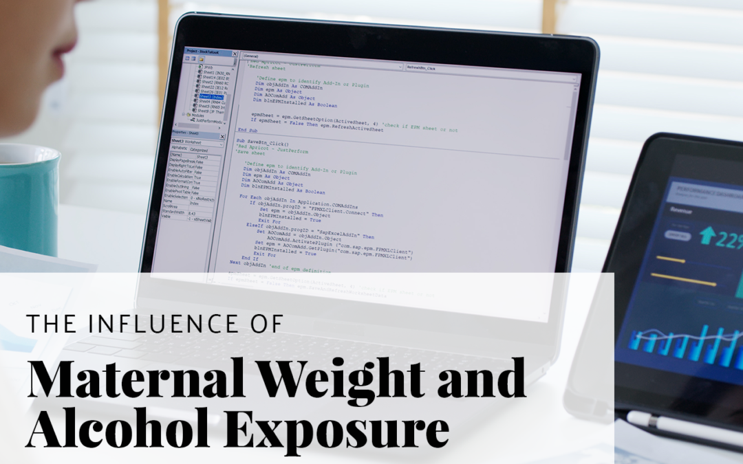 The influence of maternal weight and alcohol exposure on infant physical characteristics and neurodevelopmental outcomes