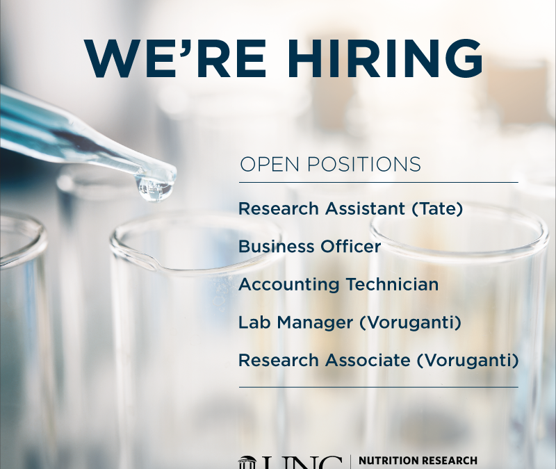 We’re Hiring