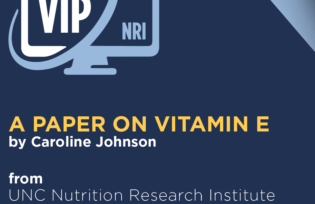 A Paper on Vitamin E