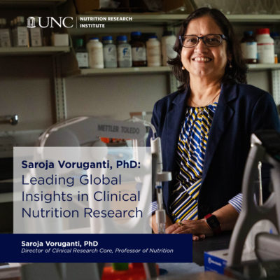 Saroja Voruganti, PhD: Leading Global Insights in Clinical Nutrition Research