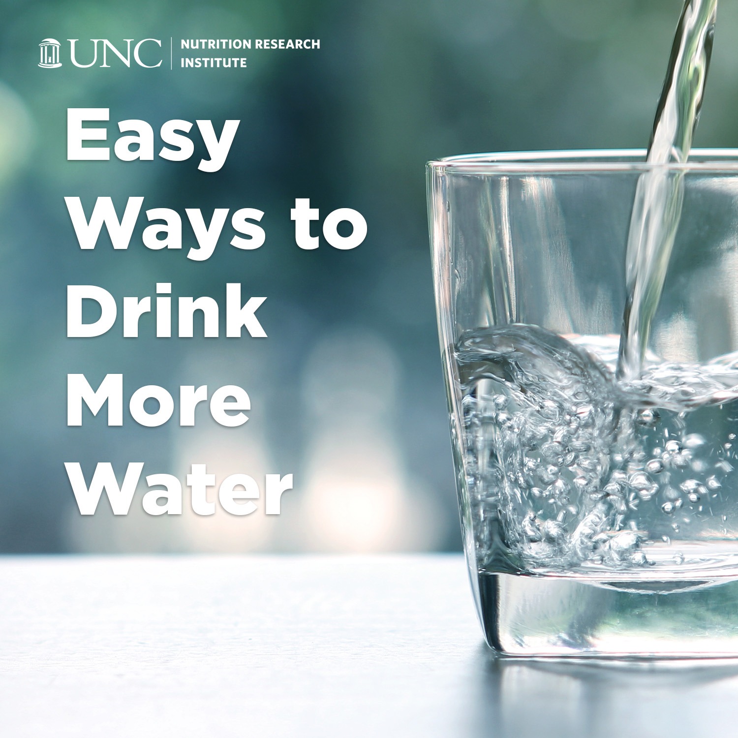 Easy Ways to Drink More Water