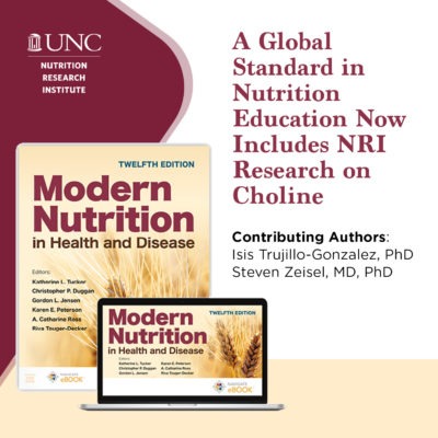 A Global Standard in Nutrition Education Now Includes NRI Research on Choline