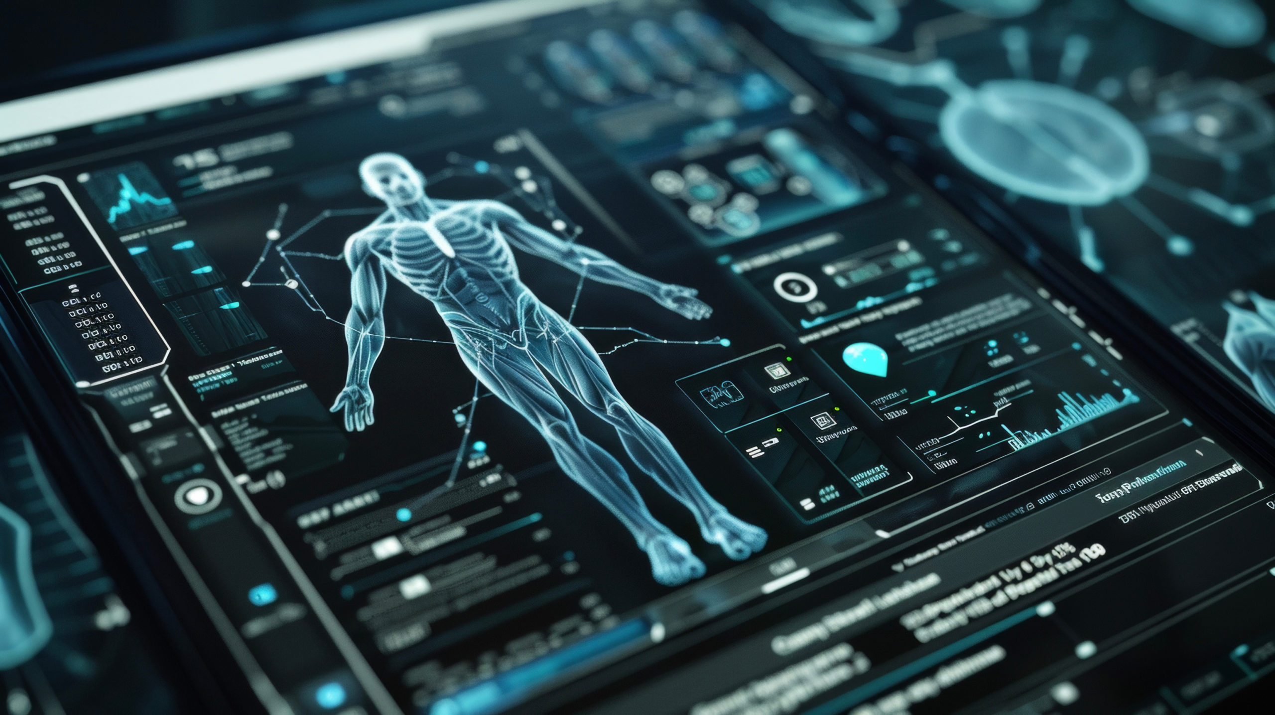 A digital health journal accessible through the remote monitoring system where patients can log symptoms and communicate with their medical team
