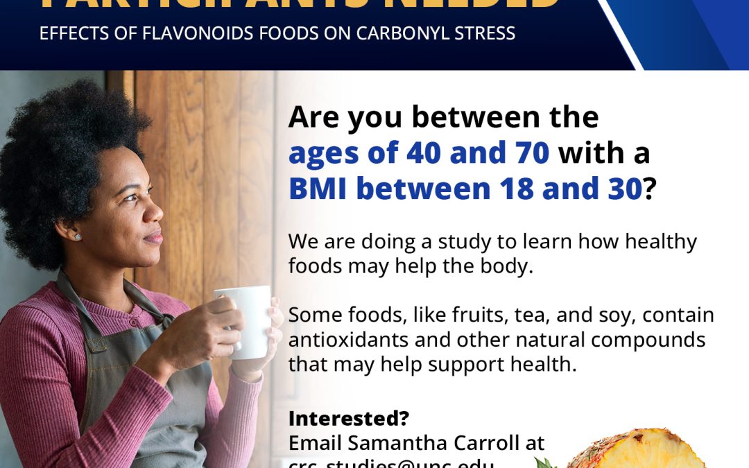 Effects of Flavonoids Foods on Carbonyl Stress