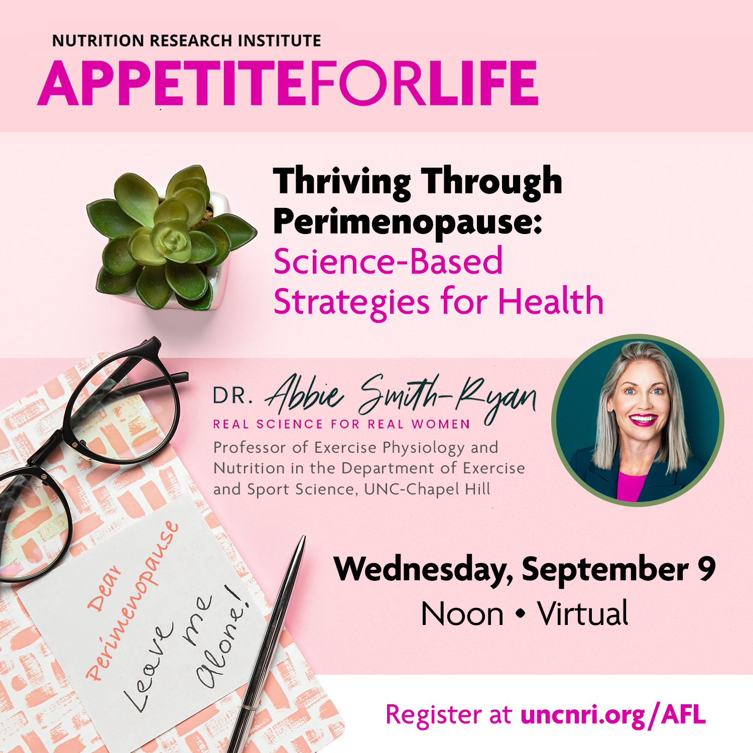 Appetite for Life – Thriving Through Perimenopause