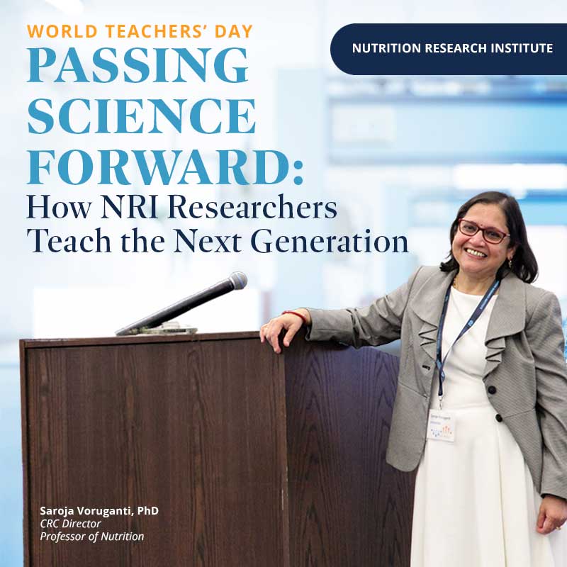 Passing Science Forward: How NRI Researchers Teach the Next Generation